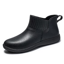 New Fashion Thick Bottom Adult Women Rain Boots Outer Wear Water Shoe Waterproof - £25.51 GBP