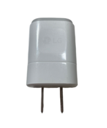 LG MCS-01WPE 5V 1.2A Single USB Port Travel Adapter - White - $204.66 MXN