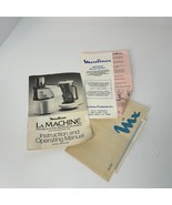 Moulinex La Machine Instruction Owner Recipe Manual 390 &amp; 354 Booklet Vi... - $210.86 MXN