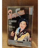 Patsy Cline 12 Greatest Hits Vtg 1988 Cassette Audio Tape - $112.29 MXN