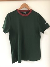 Subway Green Cotton Polyester Uniform Work Short Sleeve Shirt M 40&quot; Unisex - £19.65 GBP