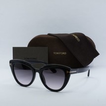 TOM FORD FT0938 01B Shiny Black/Gradient Smoke 53-20-140 Sunglasses New Authe... - £130.78 GBP