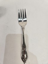 United Silver Acadia MEAT SERVING FORK Stainless Steel Flatware - £7.97 GBP