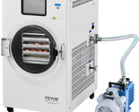 VEVOR Vacuum Freeze Dryer 8.8-13.2LBS 4-Tray Vacuum Pump Timer Temp White - $3,198.90