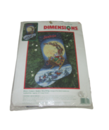 Dimensions Cross Stitch Kit 8492 Here Comes Santa Claus Stocking Christm... - $74.45 CAD