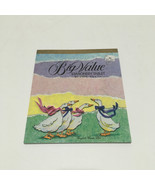 Vintage colorful goose geese duck print stationery writing paper tablet  - €21,35 EUR