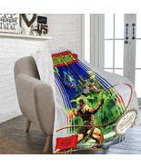 Castlevania Fleece Blanket Vintage Style 8-BIt Retro NES Nintendo 50&quot; x 60&quot; - $46.72