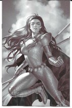 Red Sonja The Superpowers #5 7 Copy Yoon B&amp;W Virgin Foc Incv (Dynamite 2021) - £6.48 GBP