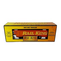 NEW Rail King MTH 30-5004 Big Mo Trailer w/ Lighting/ Opening Side Doors - $24.74