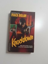 Knockdown Mack Bolan By Don Pendleton 1990 paperback fiction novel - $6.93