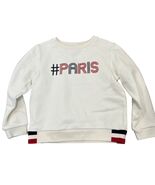 Jacadi Paris Kids Sweatshirt White #Paris Print 8A - $613.27 MXN