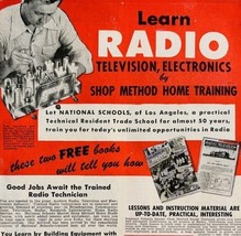 1949 Radio Television Home Training Kit Advertisement Vintage Electronic... - $367.32 MXN
