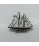 Vintage Bluenose II Sailing Ship .75&quot; Lapel Hat Pin - $5.45