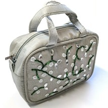Caboodles Beaded Cosmetic Bag Make Up Purse Special Occasion Accessory Shimmery - £13.40 GBP