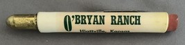 Vintage Bryan Ranch Hiattville Kansas Herefords Advertising Bullet Pencil - €3,46 EUR