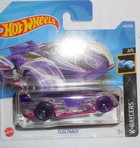 2022 Hot Wheels X-Racers #2/5 &quot;&#39;Electrack&quot; #149/250 Mint Car on Sealed Card - £2.25 GBP