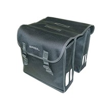 Basil Mara Double Pannier Bag, 26 L - Black  - £41.08 GBP
