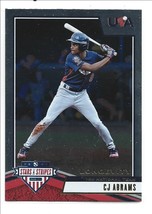 CJ Abrams 2019 USA Stars & Stripes Longevity Baseball #29 HIGH END - $12.00