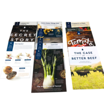 BLUE APRON 12 Recipes Food Fact Cards Fruit Vegetables Herbs Research - £11.02 GBP