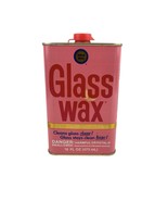 Vintage Glass Wax Glass Metal Cleaner Polisher 16 oz Can Gold Seal Nearl... - $24.65