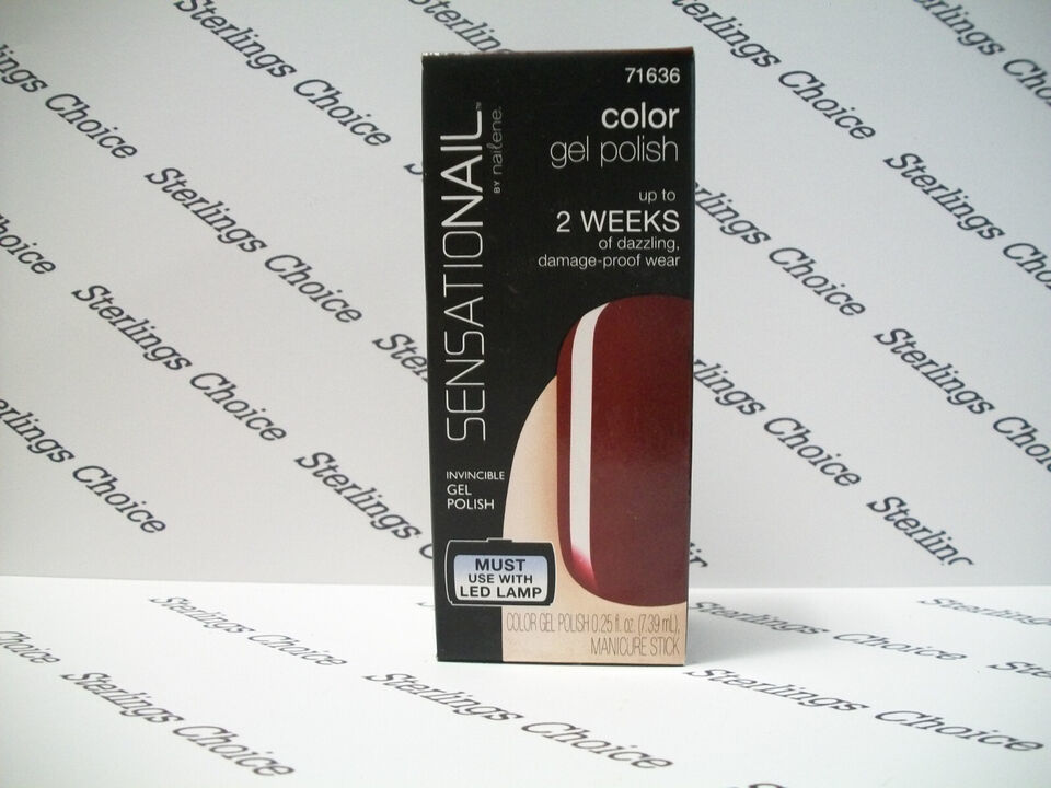 Sensationail Gel Polish #71636 Royal Ruby - $6.82