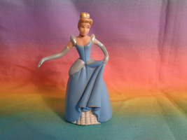 Disney Princess Cinderella Blue Gown PVC Figure or Cake Topper - as is - £1.52 GBP