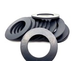 1 1/2&quot; ID Rubber Flat Washers 2 1/2&quot; OD Heavy Duty 1/8&quot; Thick XL Gasket ... - $11.26+