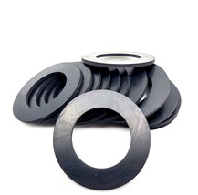 1 1/2&quot; ID Rubber Flat Washers 2 1/2&quot; OD Heavy Duty 1/8&quot; Thick XL Gasket Spacers - £9.02 GBP+