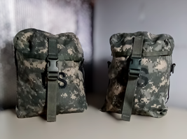2-PACK Molle Ii Sustainment Pouch | ACU-DIGITAL Camo, Pack Of 2ea Sustainment Po - £9.75 GBP