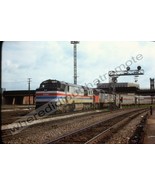 Original Slide Amtrak AMTK 718 GE P30CH 8-76 16th St. Chicago ILL - £13.14 GBP