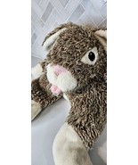 Animal Adventure Plush Bunny Tan Brown Floppy Stuffed Rabbit Squeaker To... - $49.45