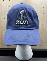 2012 Super Bowl XLVI #46 Indianapolis Gray Ball Cap NFL GIANTS &amp; PATRIOTS - $9.90