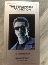 Vintage The Terminator Collection VHS Tapes 2 Tape Set Classic SciFi. Pr... - £3.83 GBP