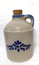 Stoneware 6&quot; Pitcher/Jug  w/ Cork - Crock Style Porcelain/Ceramic/Pottery - $15.90