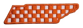 Tennessee Vols Checkerboard NCAA Football Embroidered Iron on Patch Volu... - $6.17+