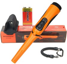 Fully Waterproof Pinpoint Metal Detector Pinpointer,Underwater Pin, Orange - £35.23 GBP