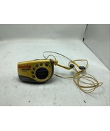 Sony Sports Walkman FM/AM Radio SRF-M78 MDR-W10 Headphones Strap Vintage... - $35.54 CAD