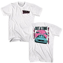 Back to The Future Japanese Pastel Sunset Men&#39;s T Shirt - $28.50+