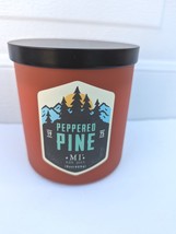 Manly Indulgence Peppered Pine Man Candle Masculine Scent American USA Gift Love - £19.52 GBP