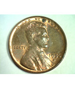 1956-D LINCOLN CENT CHOICE / GEM UNCIRCULATED BROWN CH / GEM UNC. BR 99c... - £2.18 GBP