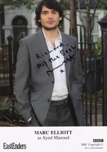 Marc Elliott as Syed Masood Eastenders Hand Signed Cast Card Photo - £5.58 GBP