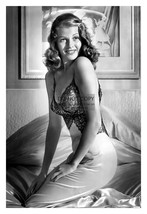 Rita Hayworth Sexy Actress Sitting On Bed 4X6 Publicity Photo - £8.36 GBP