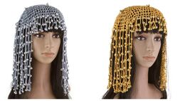 Beaded Head dress - Cleopatra / 70's - $26.60