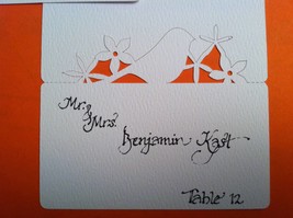 Handwritten Customized Calligraphy, Wedding Invitations &amp; Vows, Poems, L... - $1.00
