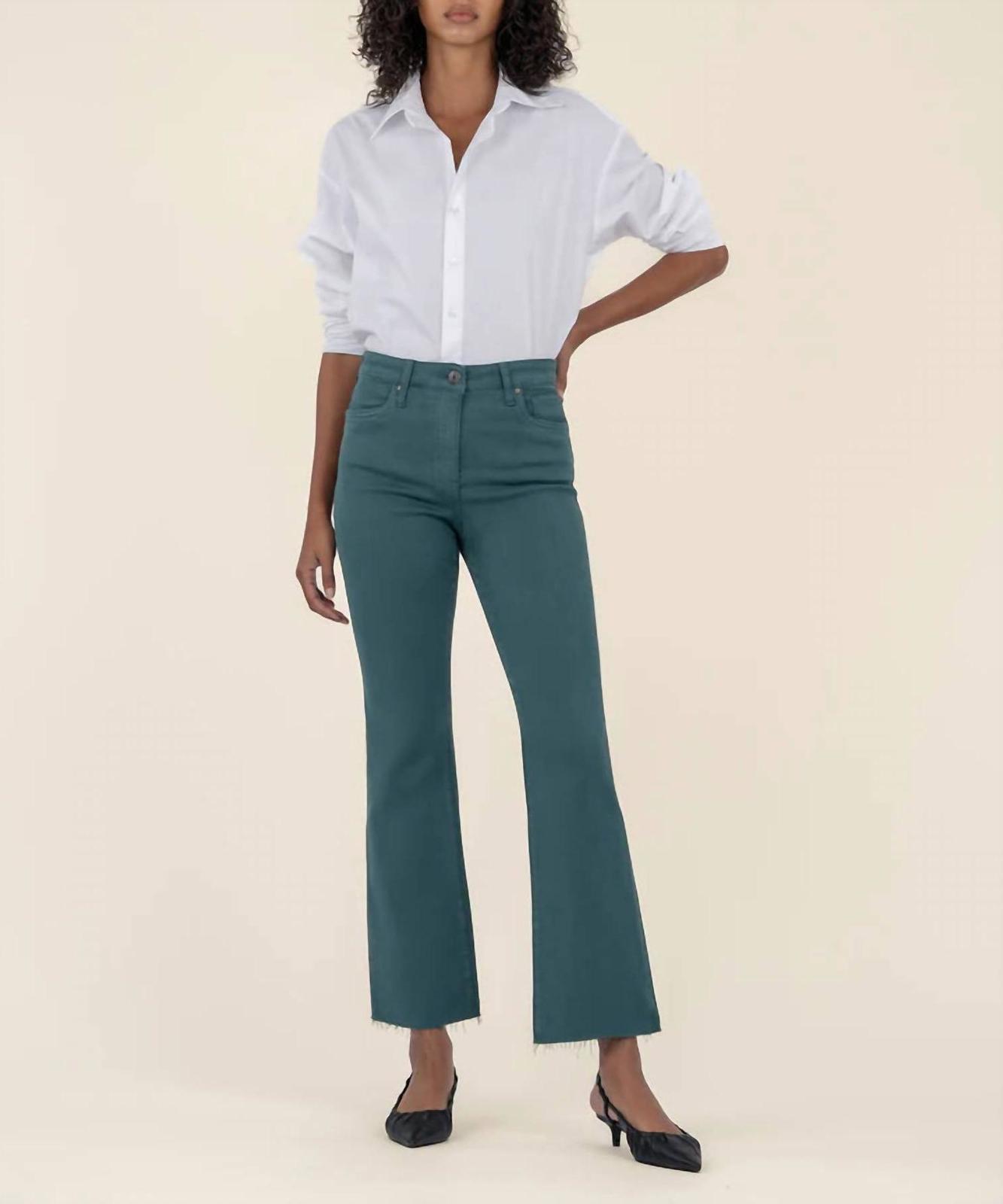 Kut From The Kloth kelsey high rise gab ab Teal - $54.00