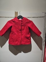 Next duffle coat girls 1.5-2yrs red Express Shipping - £10.55 GBP