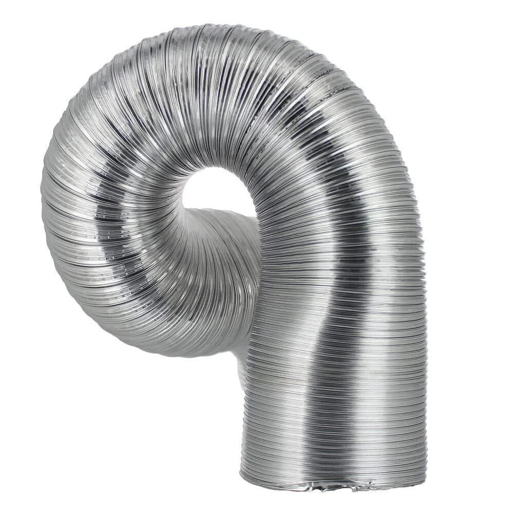 Everbilt 4 in. x 8 ft. Semi-Rigid Space Save Duct For Gas &amp; Electric Dryer - $16.04