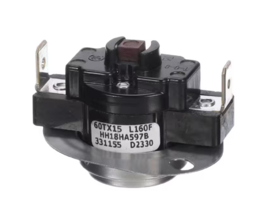 Carrier HVAC 331155 Limit Switch/Thermostat L160F fits for 40RU000500 Model - $91.17