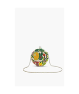 Tropical Mango Round Clutch-America and Beyond - $2,340.13 MXN