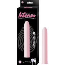 Intense Travel Vibe Exper t10 Function USB Rechargeable Waterproof Pink - £34.75 GBP
